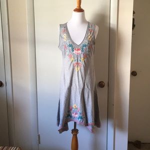 Johnny Was embroidered dress